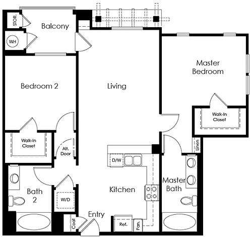 Floor plan B2