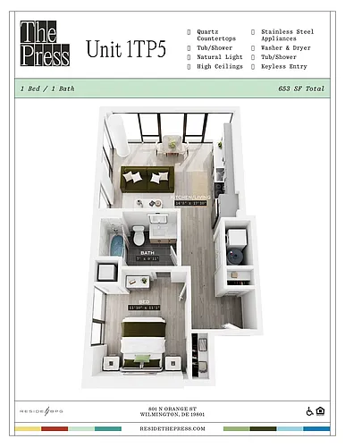 Floor plan 1TP5