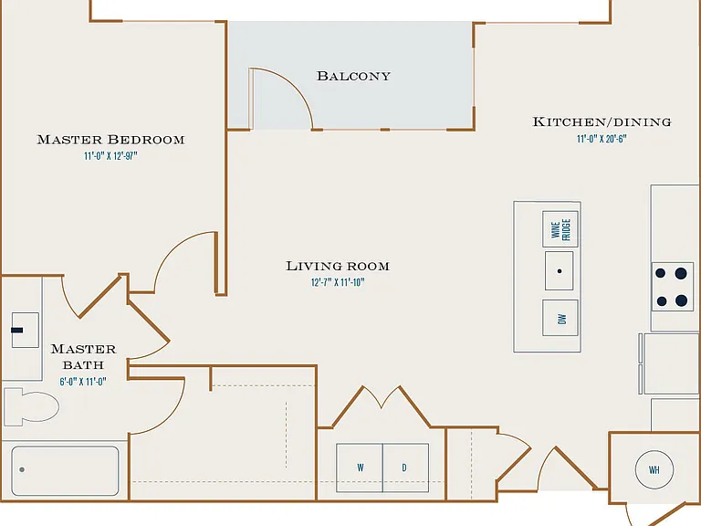A7 floor plan The Henry