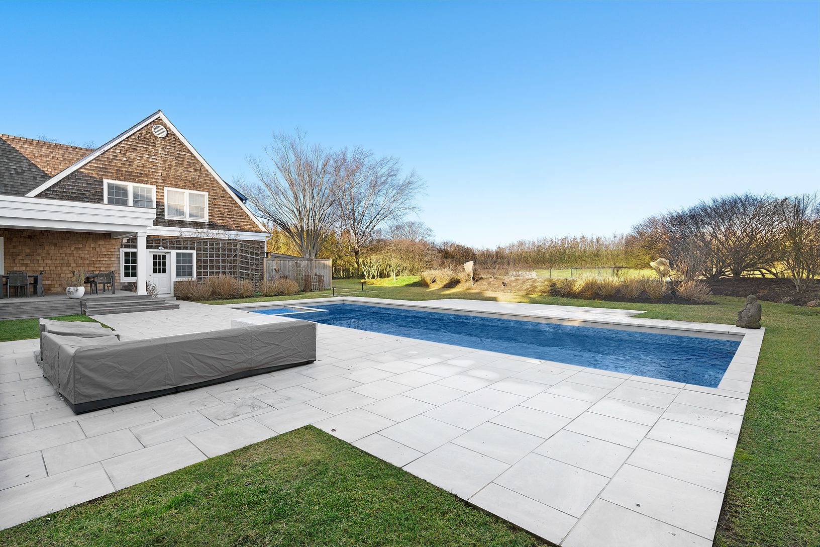  Heated Gunite Pool with Spa