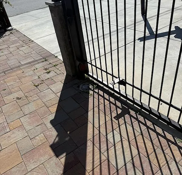 gates parking area