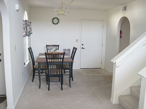 Dining Room w/ Exit to Single Garage