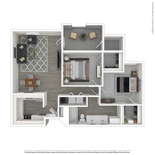 Floor plan B3