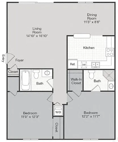 Floor plan B2