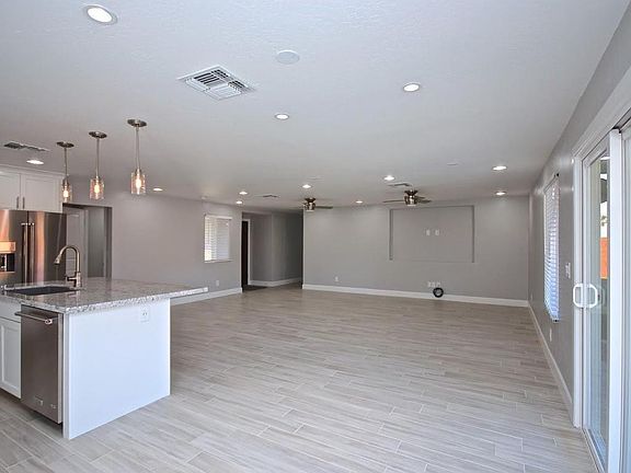 View from dining area