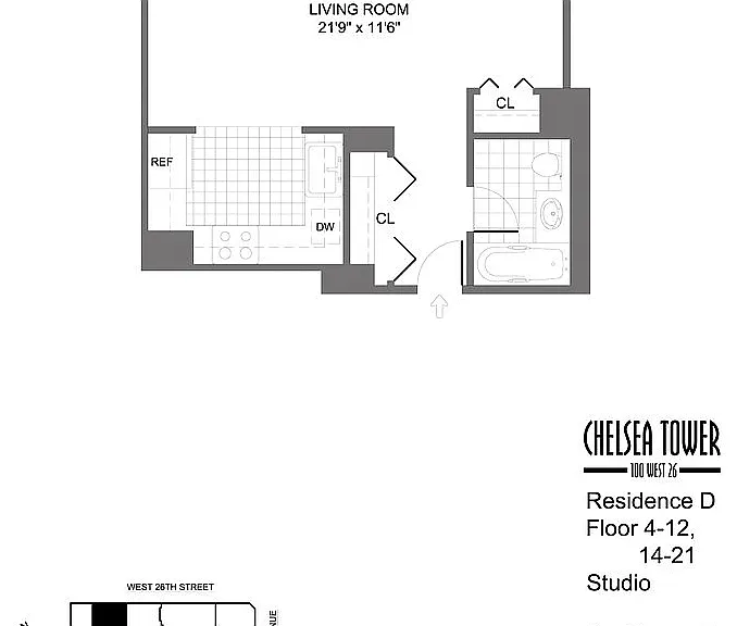 100 W 26th St #10D — Photo 10