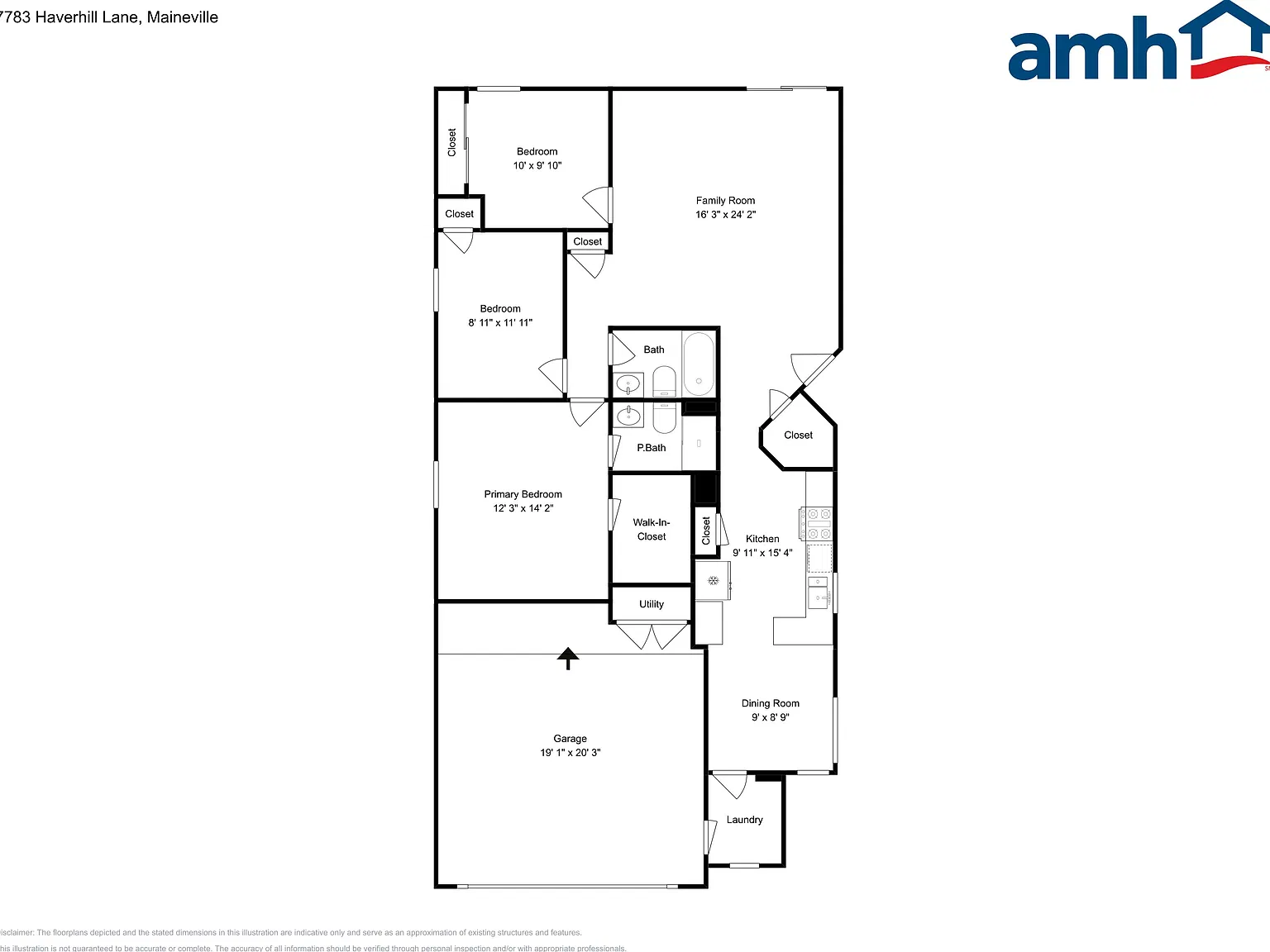 3 bed, 2.0 bath, 1253 sqft, $2,020 — Photo 2