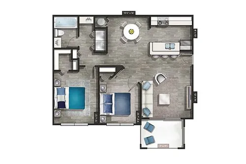 Floor plan B1