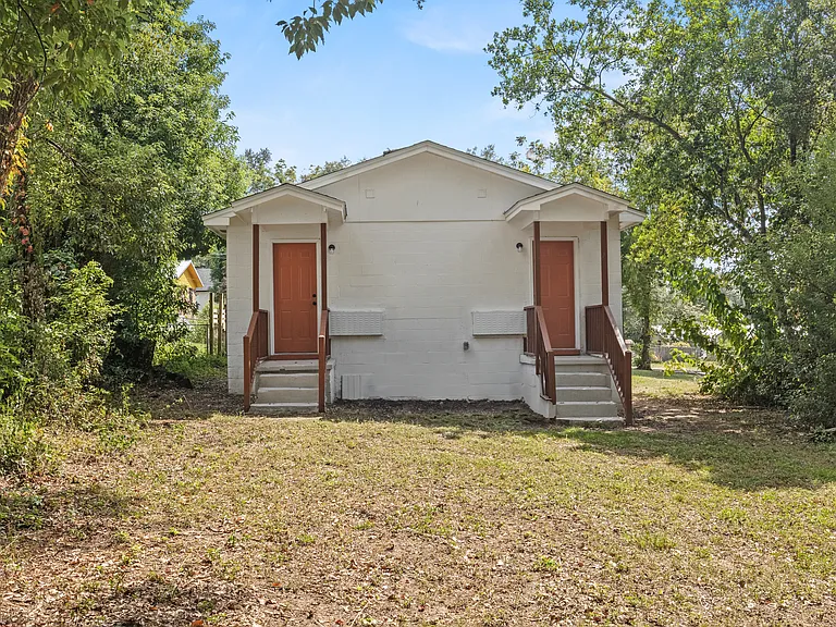 Back of the property