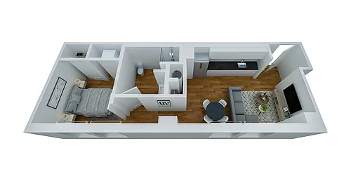 Floor plan Clark
