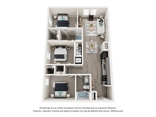 Floor plan C1