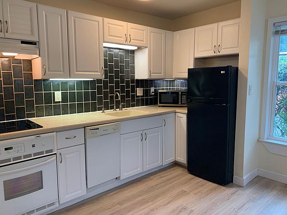 Kitchen with ample counter and cabinet space.