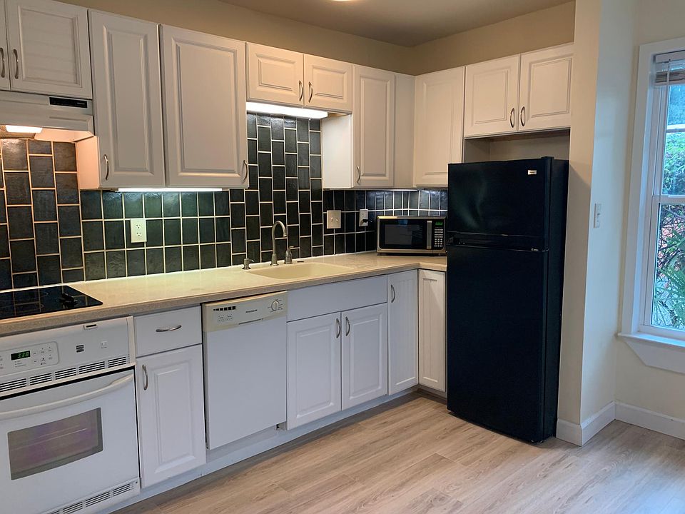 Kitchen with ample counter and cabinet space.