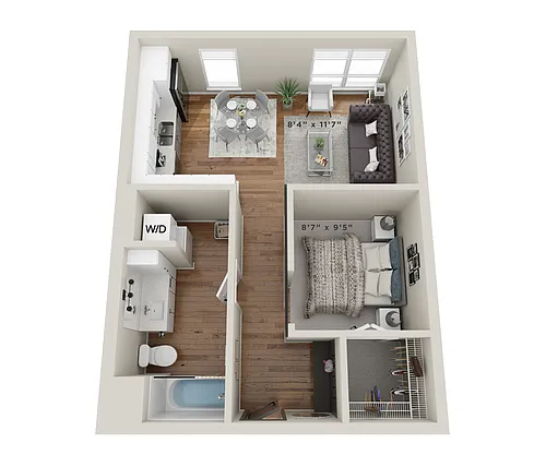 Floor plan Walker