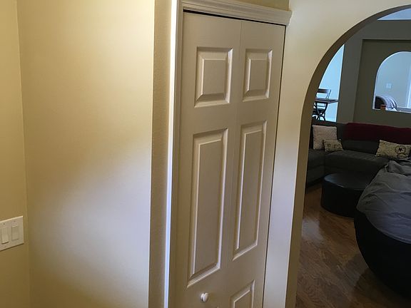 Closet in foyer area