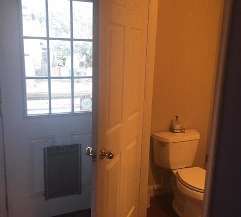 1/2 bath first level