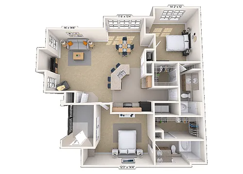 Floor plan Penfield