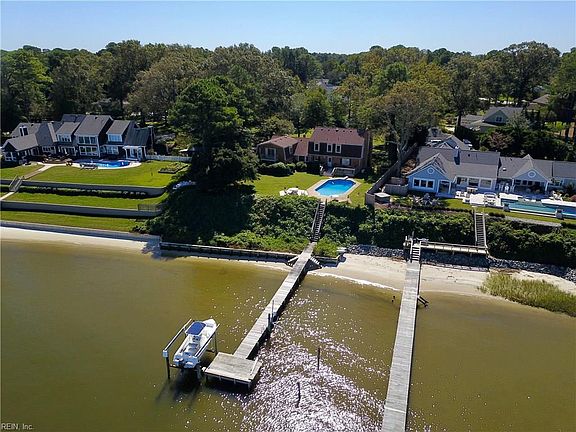 Aerial of back of property