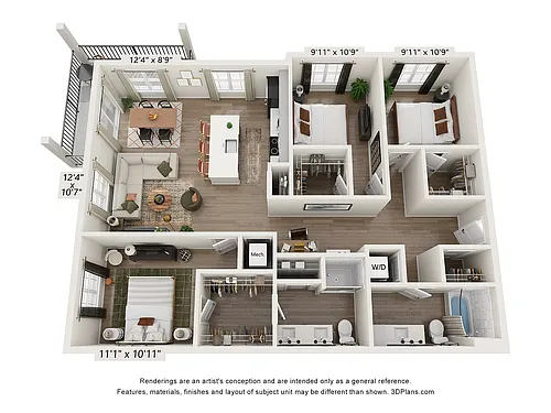 Floor plan C2