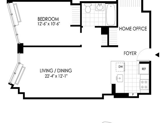 2nd image of 4545 Center Blvd APT 618