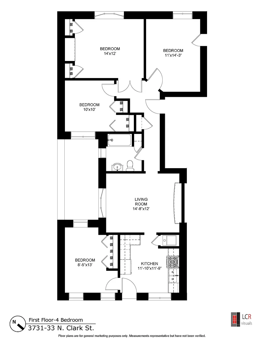 Building Photo - 3731 N Clark St #3S