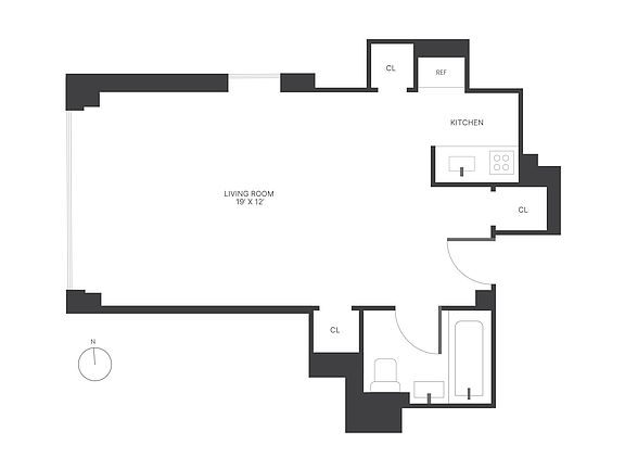 2nd image of 288 Lexington Ave APT 9H
