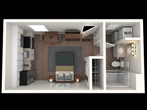 Floor plan ADU