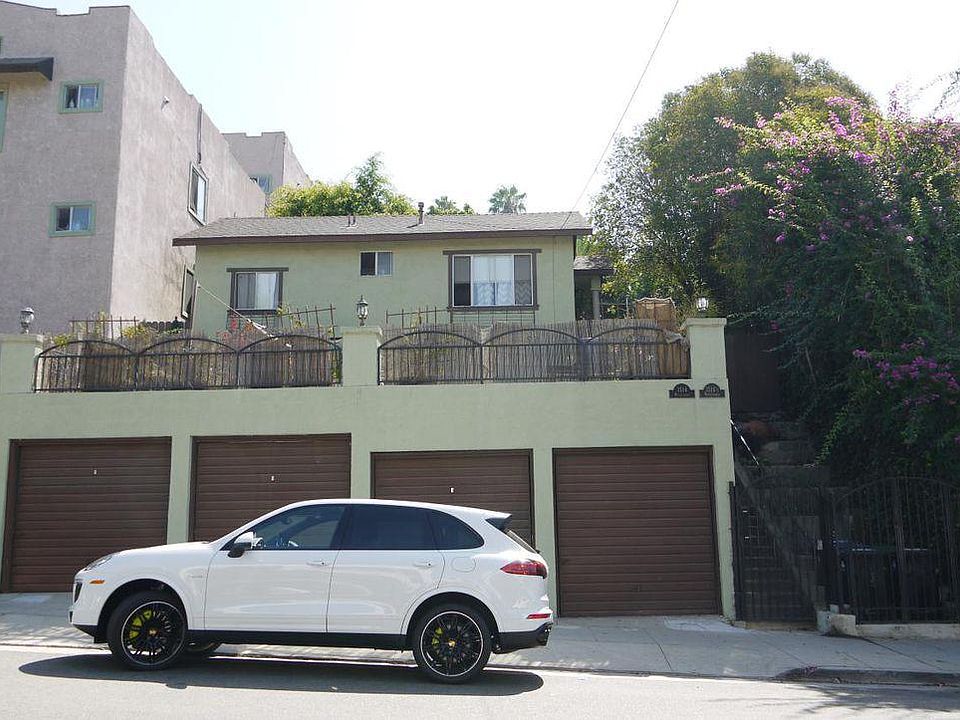 Front of the Property. The entire space above the 4 garages is private space just for the front tenant!