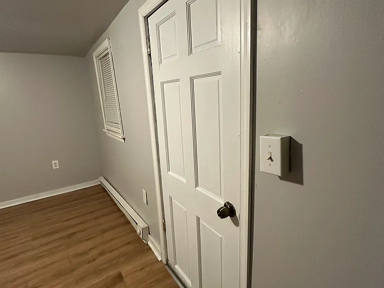 doorway to deck and backyard