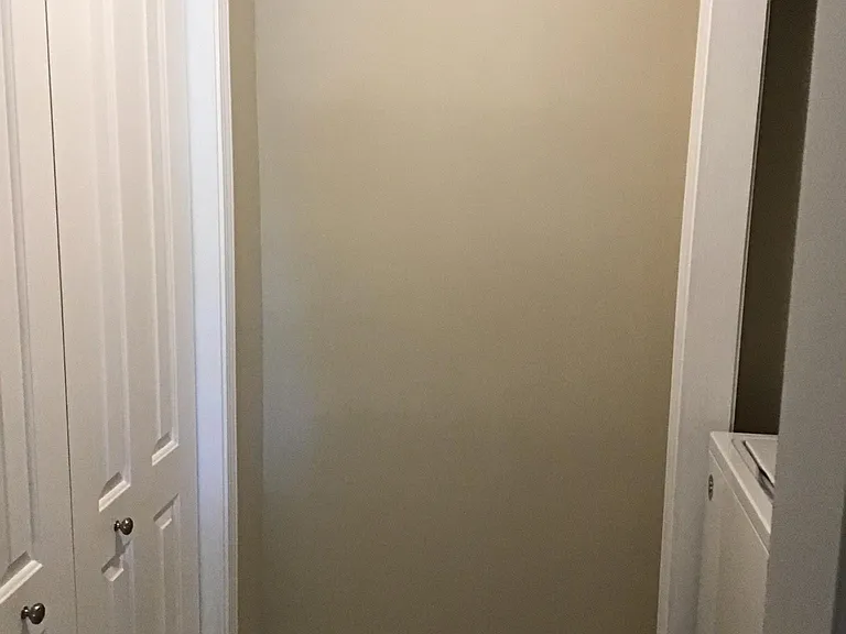 Note pantry on left, laundry on right