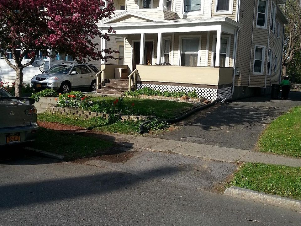 front of the house