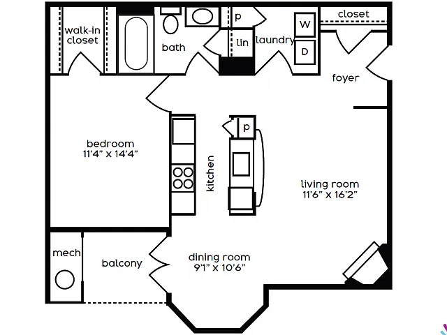 Floor plan Rise