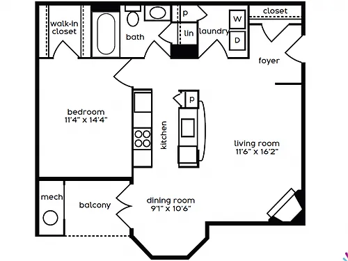 Floor plan Rise