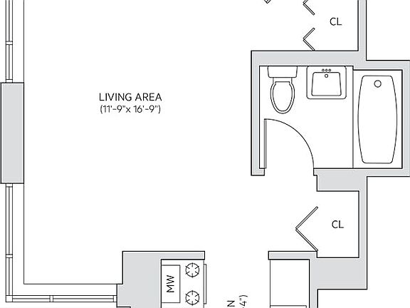 2nd image of 200 W 60th St APT 7C