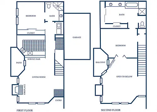 Floor plan TH4 Income Restricted
