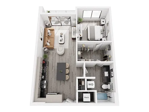 Floor plan A4 Renovated