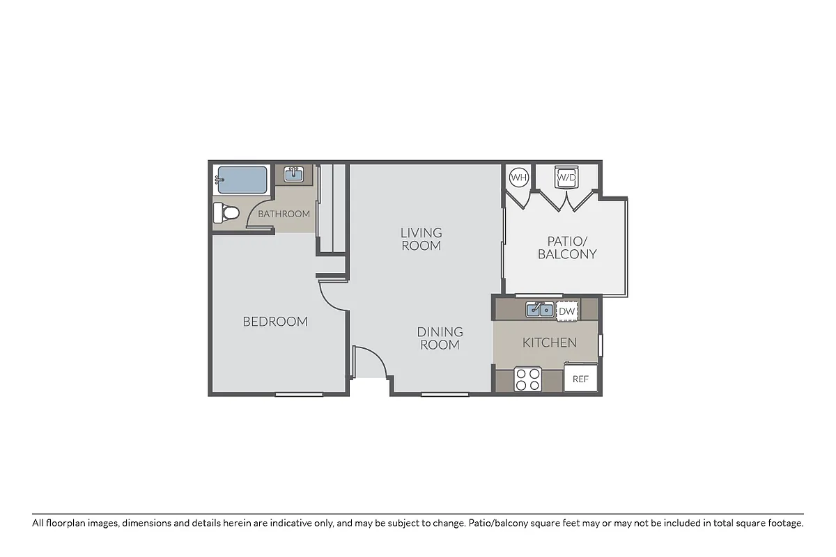 Floor plan Plan 1A