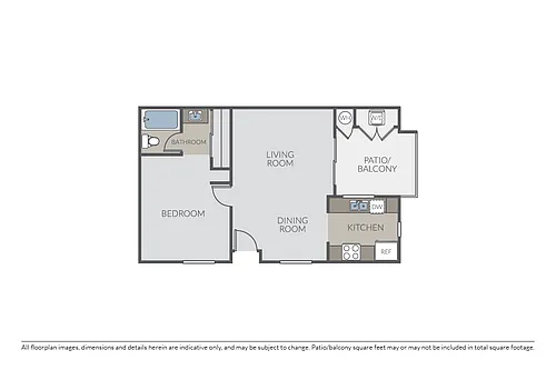Floor plan Plan 1A