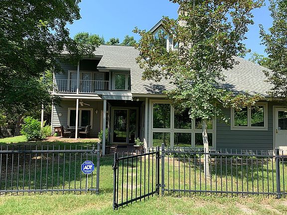 Upper yard gate & front door
