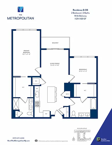 Floor plan $4.21/sq.ft. - B-08