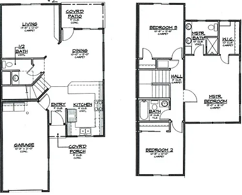 Floor plan 3 Bedroom