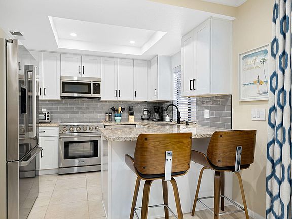 Kitchen with Thor & Bosch stainless appliances.