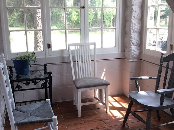 enclosed front porch