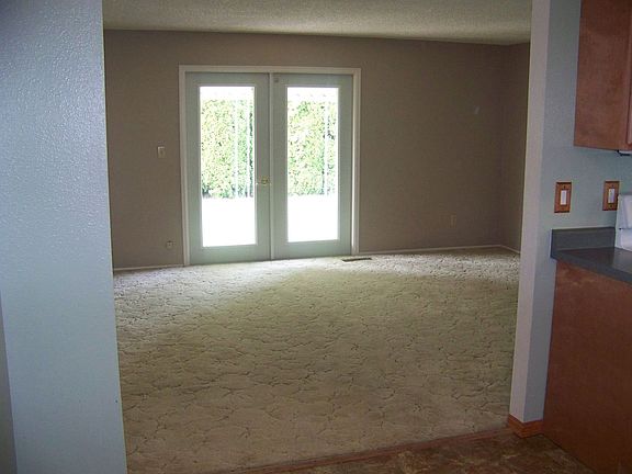 living room from dining area