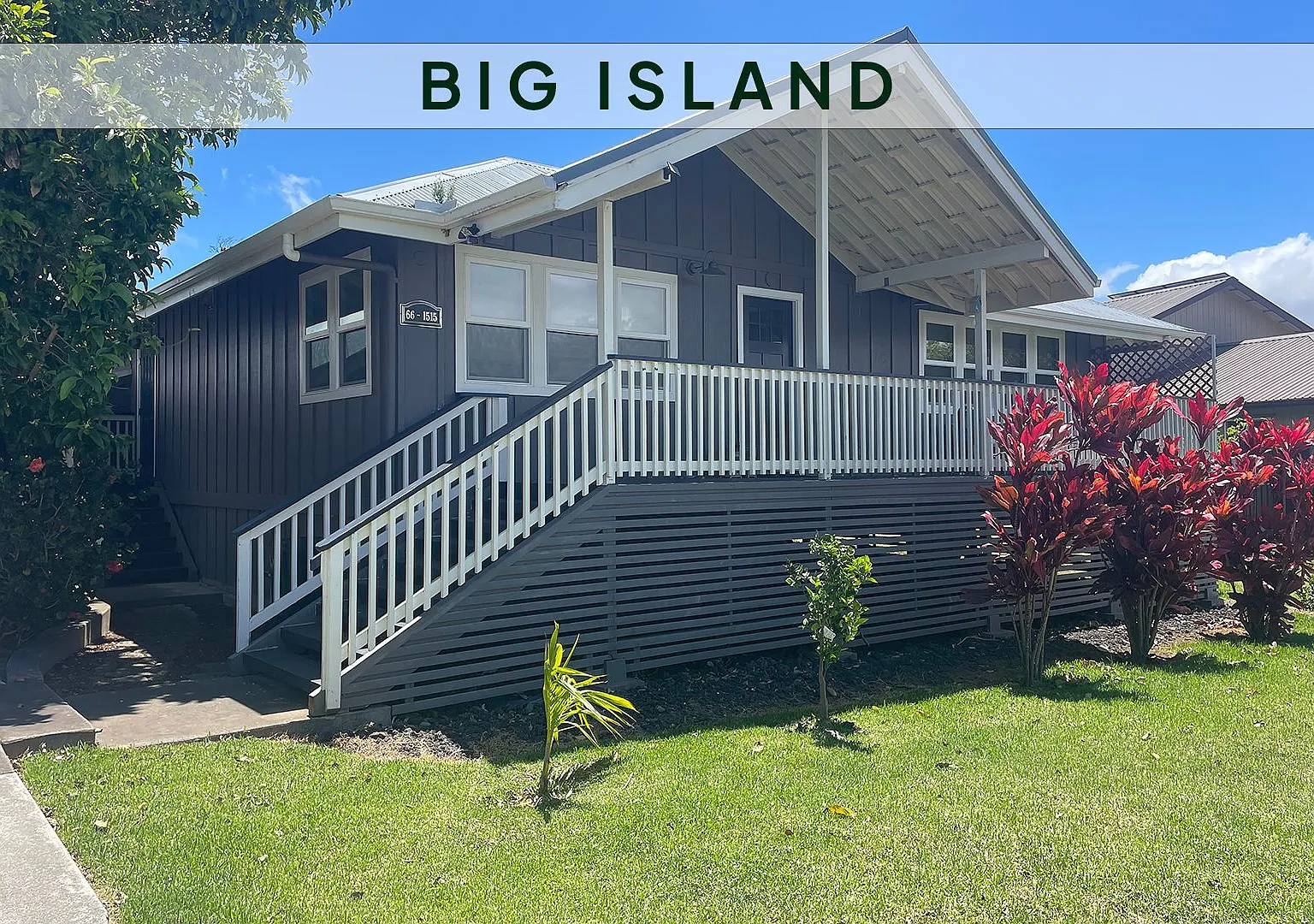 Beautiful 3 bedroom 3 bath home on dry side Waimea — Photo 1