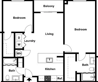 2 Bedroom B 2 Bedroom B