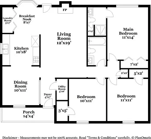 3 bed, 2.0 bath, 1229 sqft, $1,875 — Photo 2