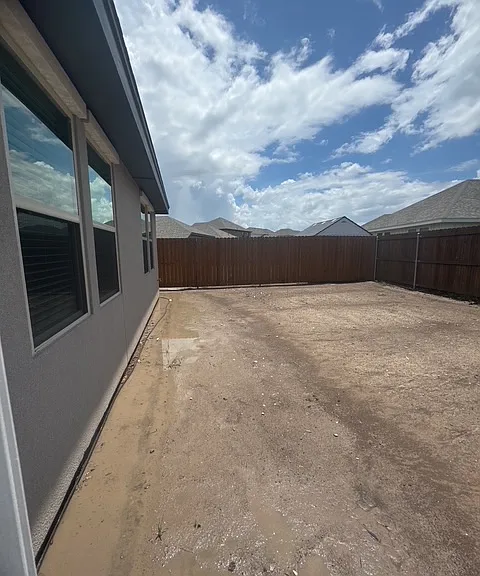 Backyard (Will Add Grass)