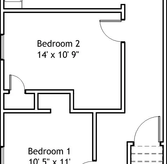 72.5 N Court - Dimensional floorplan