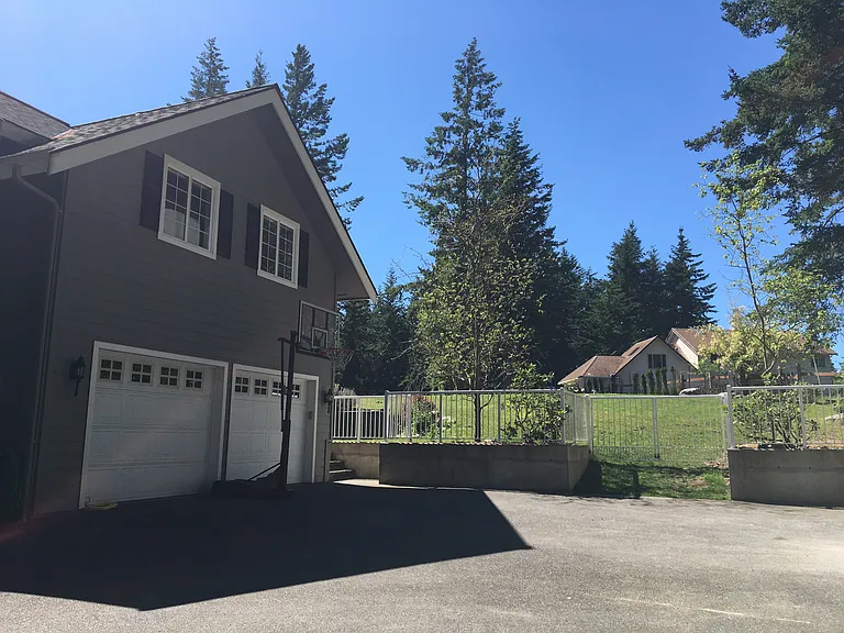 Double attached garage. Fully fenced backyard.